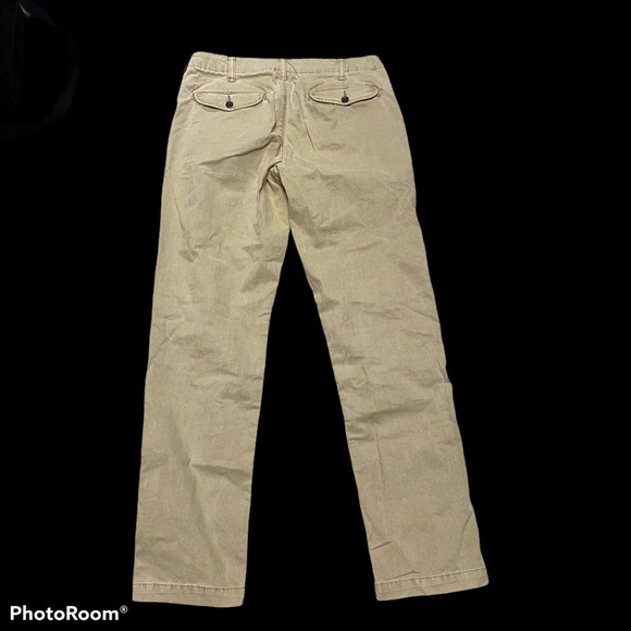 AEO NE(X)T Level Flex Dark Khaki Pants 32x34; EUC - Picture 2 of 7